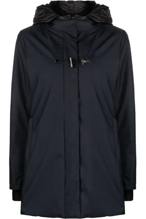 FAY Toggle-detail hooded parka
