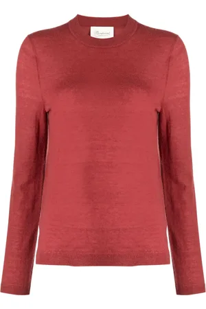 BONPOINT Crew-neck cashmere knit top