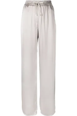 HERNO Shiny high-waist palazzo pants