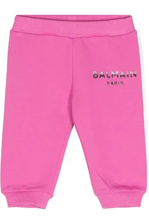 Balmain Logo-print cotton track pants