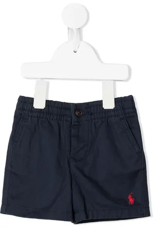 Ralph Lauren Logo-embroidered cotton shorts
