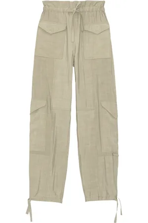 Ganni Drawstring cargo pants
