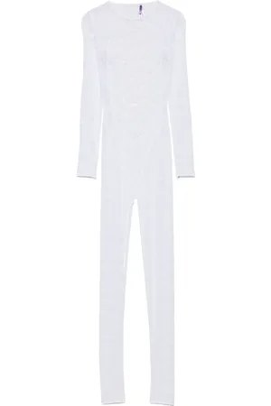 MAISON CLOSE Long sleeve backless jumpsuit