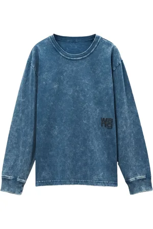 Alexander Wang Puff logo-appliqu?? cotton T-shirt