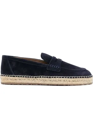 Gianvito Rossi Suede / jute espadrilles