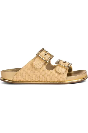 LE SILLA Pool Side crystal-embellished sandals