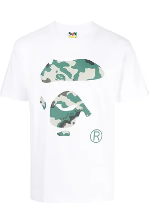 A Bathing Ape Thermography Ape Face-print cotton T-shirt