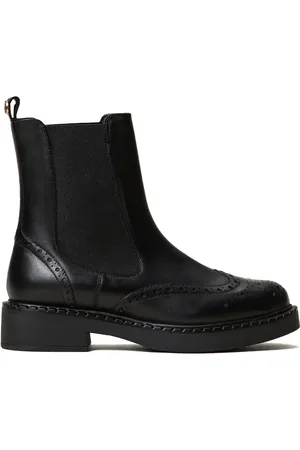 Twin-Set 40mm leather Chelsea boots