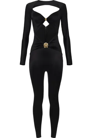 Elisabetta Franchi Maxi bow jumpsuit