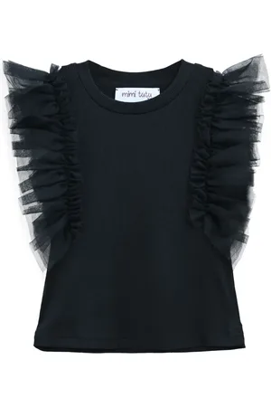 Mimi Tutu Tulle-sleeve T-shirt