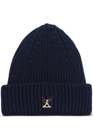 PELO FOUNDATION Dog-appliqu?? beanie