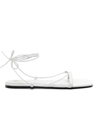 Totême The Croco Tie sandals