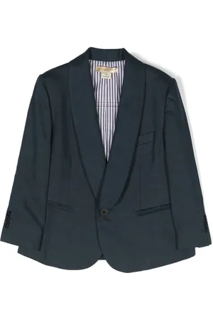 Stella McCartney Shawl-lapels linen blazer