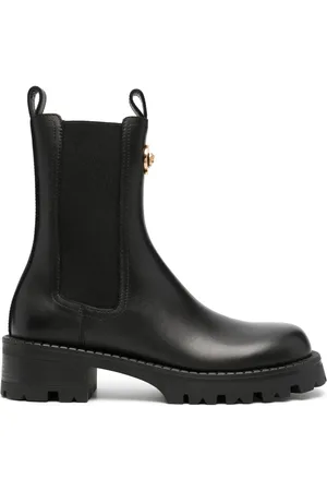 VERSACE Alia leather Chelsea boots