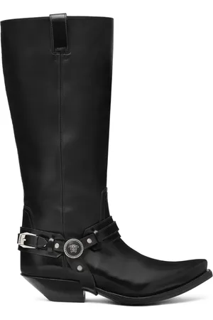 VERSACE 40mm Texano knee-high boots