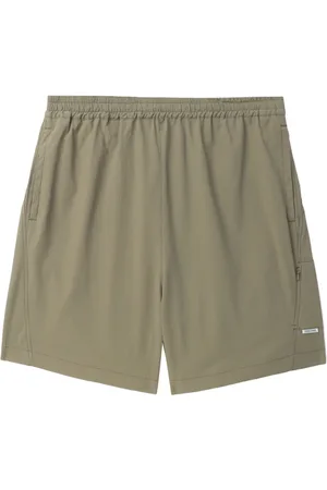 Izzue Mid-rise wide-leg shorts