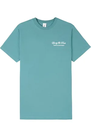 Sporty & Rich Logo-print cotton T-shirt