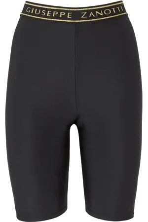 Giuseppe Zanotti High-waisted logo-waistband shorts
