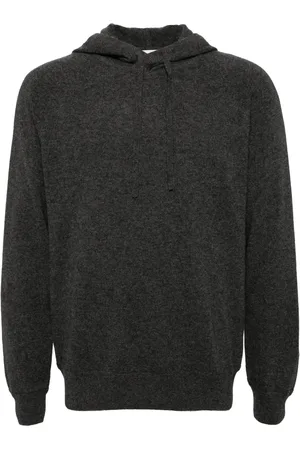 MAN ON THE BOON. Long-sleeved cashmere hoodie