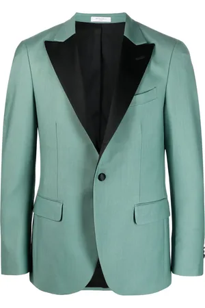Boglioli Contrasting-lapel tuxedo blazer
