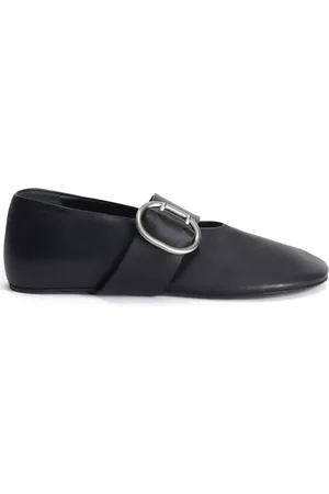 Jil Sander Leather ballerina shoes