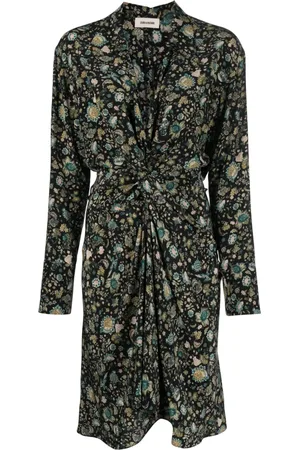 Zadig & Voltaire Rozo floral-print silk dress