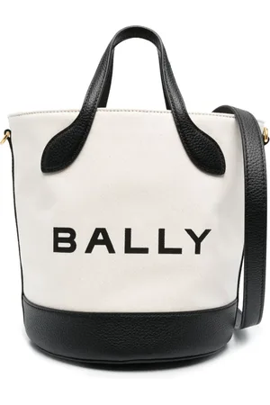 Bally Bar 8 Hours logo-print bucket bag