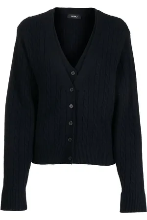 GOEN.J Double-layered V-neck cardigan