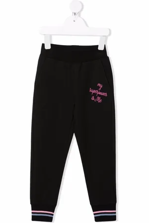 MONNALISA Logo-print track pants