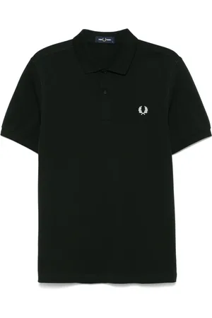Fred Perry Logo-embroidered polo shirt