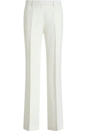 Etro Slub-texture tailored trousers