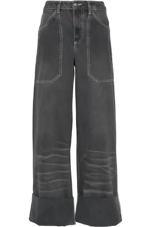 Cannari Concept Mid-rise wide-leg jeans