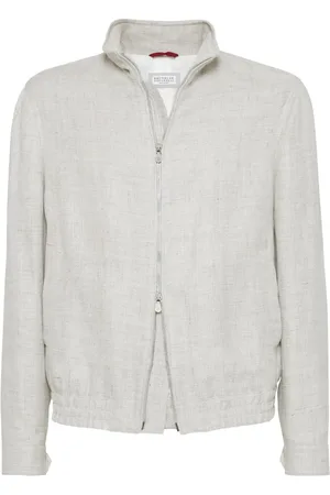 Brunello Cucinelli Twill bomber jacket