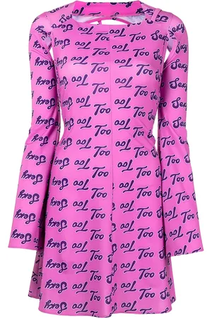Natasha Zinko Slogan-print short dress