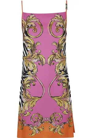 VERSACE Outline Barocco mini dress