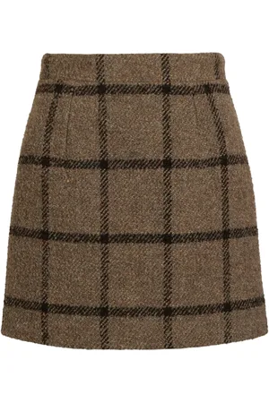Patou Tweed mini skirt