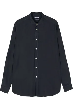 Boglioli Spread-collar long-sleeve shirt