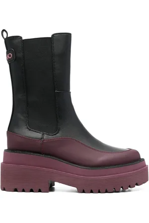 Liu Jo Two-Tone Beatles ankle boots