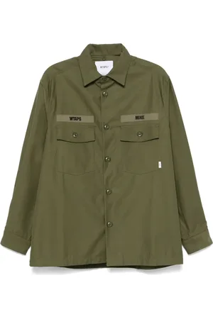 Wtaps Logo-embroidered shirt