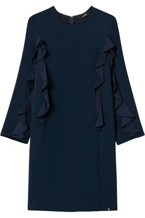 Twin-Set Ruffle-detailing mini dress
