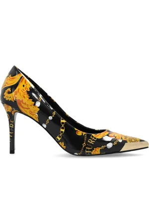 VERSACE Scarlett patterned pumps