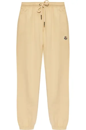 Moncler Logo-patch cotton track pants