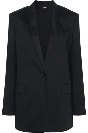 THEORY Shawl-lapels single-breasted blazer