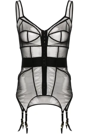 MURMUR Zest panelled sheer corset