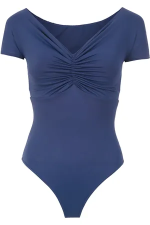 AMIR SLAMA Swimsuit with gathered details