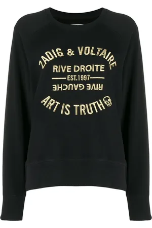 Zadig & Voltaire Art Is Truth embroidered sweatshirt