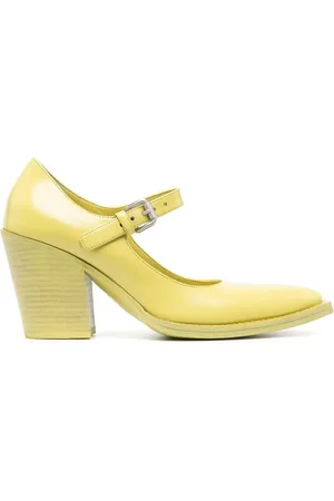 Prada Brushed leather 95mm pumps