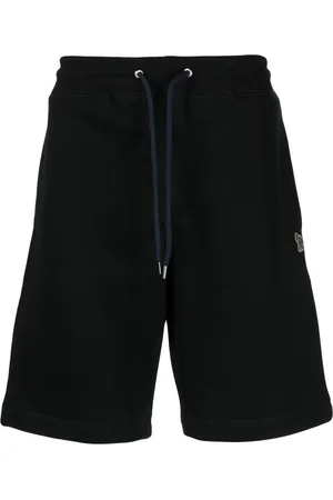 Paul Smith Zebra-patch organic-cotton track shorts