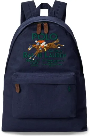 Ralph Lauren Logo-embroidered backpack
