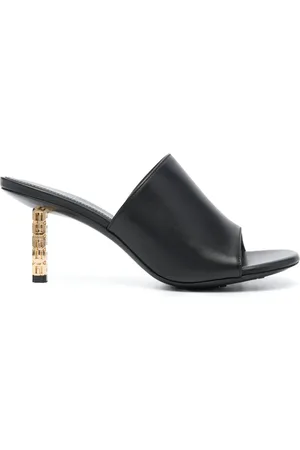 Givenchy G Cube 75mm leather mules